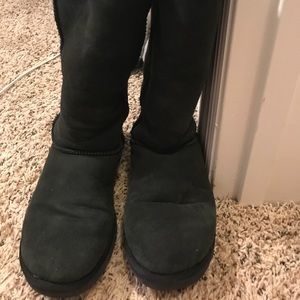 classic tall black uggs.